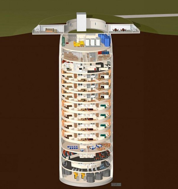 末日避難所 Doomsday shelter - 堪薩斯州地下末日避難所