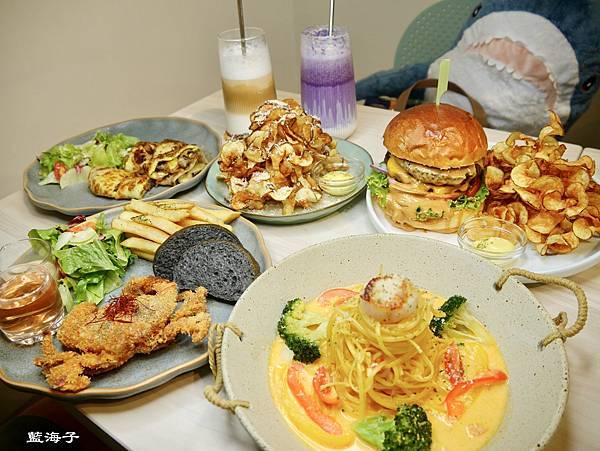 [食記] 新北板橋 江子翠 藍海子早午餐 義大利麵