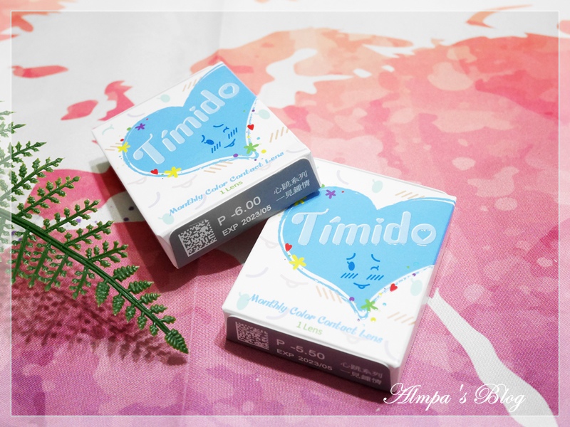  Timido媞蜜多 彩色月抛