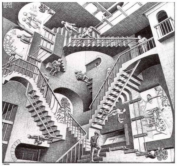 M.C. Escher, Relativity