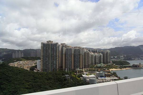 香港高速公路-海景與高樓