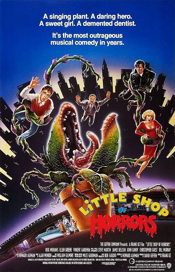 考古：1986異形奇花Little shop of horrors，從B級片、音樂劇進化到雙結局特攝片的邪典電影@ 低調der人:: 痞客邦::