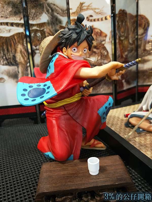 開箱 藝術王者魯夫 和之國魯夫太郎 3 的公仔開箱 痞客邦