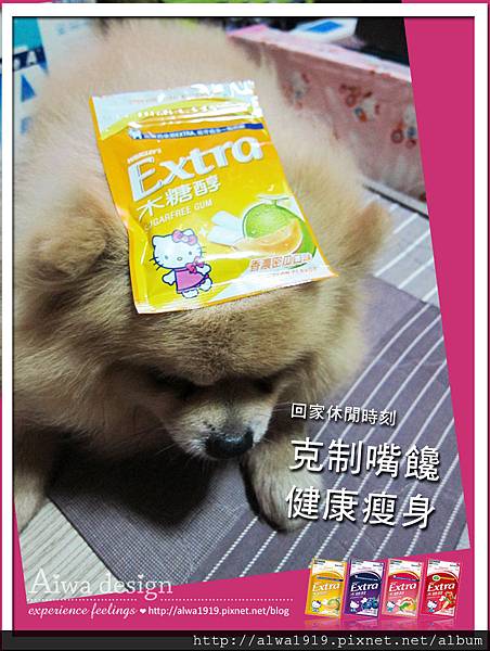 Hello Kitty限量版Extra Xylitol木糖醇無糖口香糖-09