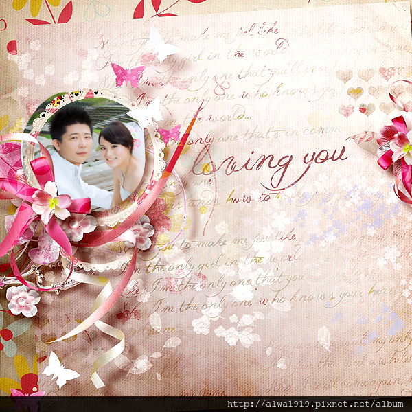 20130119-婚卡PINK bow