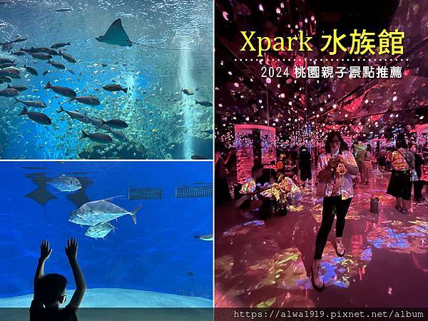 【2024桃園親子景點推薦】Xpark水族館全台首座由橫濱八景島團隊跨海打造的日系都會型水族館，不必出國就能享受如同日本頂級水族館般的體驗。Xpark鄰近桃園高鐵、機場捷運，交通便捷.jpg