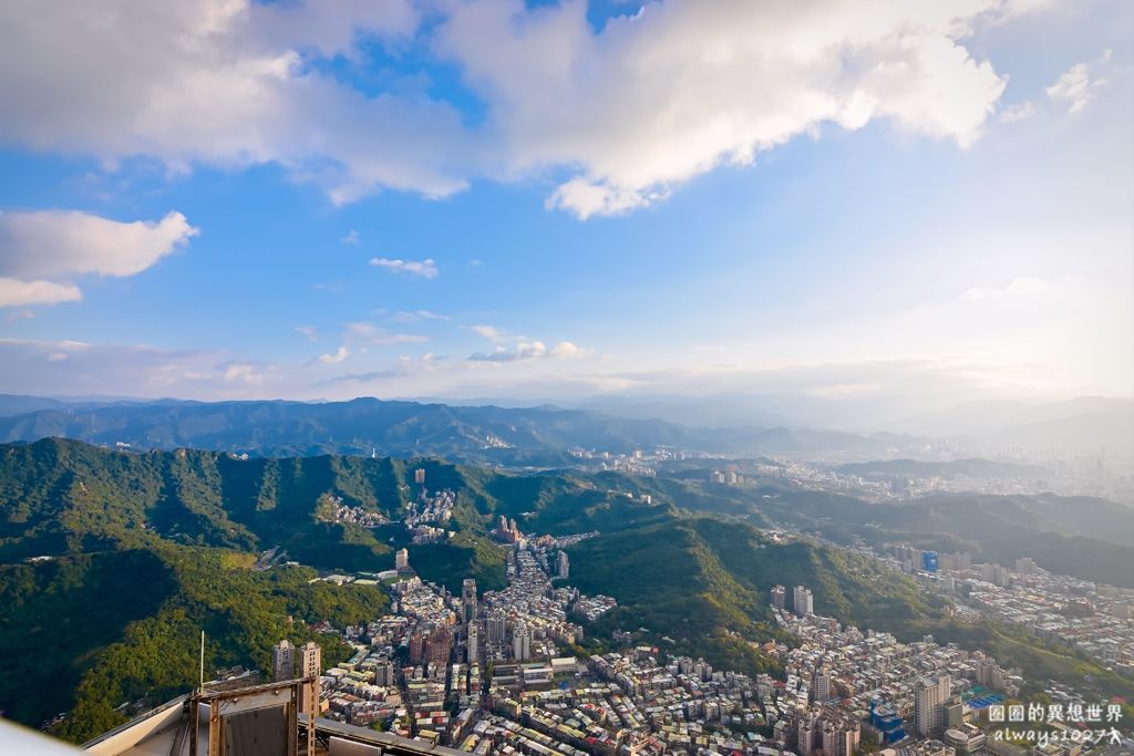 【台北101】踏上SKYLINE天際線，位在101樓的戶外觀