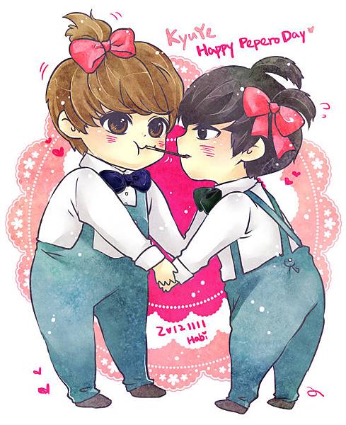 #20121111 HAPPY PEPERO DAY# #KYUYE# #圭云# 一