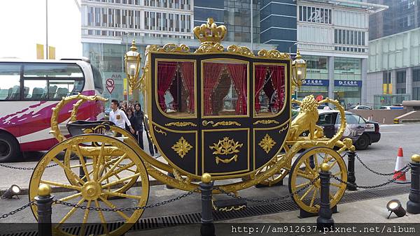 英皇酒店的黃金馬車