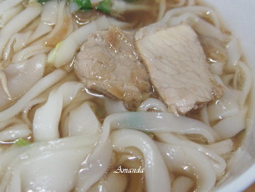 @Amanda生活美食料理 粿仔條湯-肉片