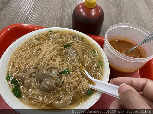 ｜食記-台北市南港區｜南港鐵字號麵線｜隱身巷弄內，清爽無勾芡