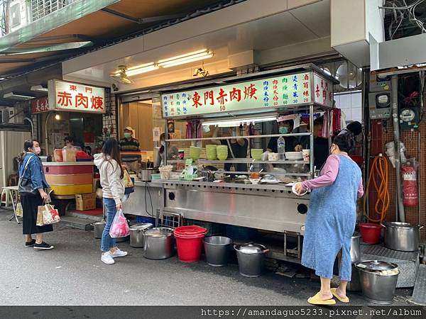 ｜食記-台北市中正區｜東門赤肉羹｜捷運東門站排隊銅板小吃，不