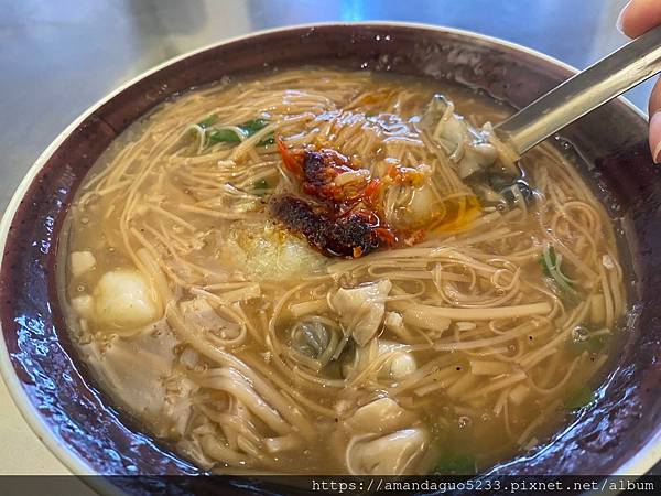 ｜食記-台北市北投區｜中央北蚵仔麵線｜湯頭不一樣的麵線！鮮蚵