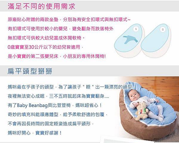 20120914【物品分享】Baby Beanbag貝比荳荳椅-草莓奶昔-3.jpg