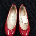 紅）UNIQLO娃娃鞋no.6 (36.5)  紅色 $890