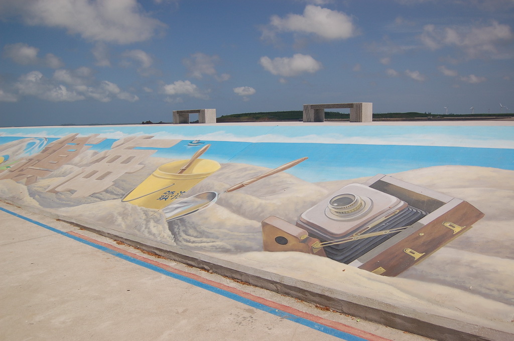 澎湖最重要的地標-->跨海大橋、通樑古榕吃冰