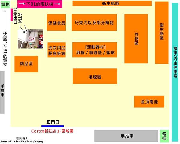 Costco好市多新莊店 一定要知道的注意事項 交通 優惠 地圖 本篇彙整所有資訊 Amber安柏兒to Eat Beautiful Shopping 痞客邦
