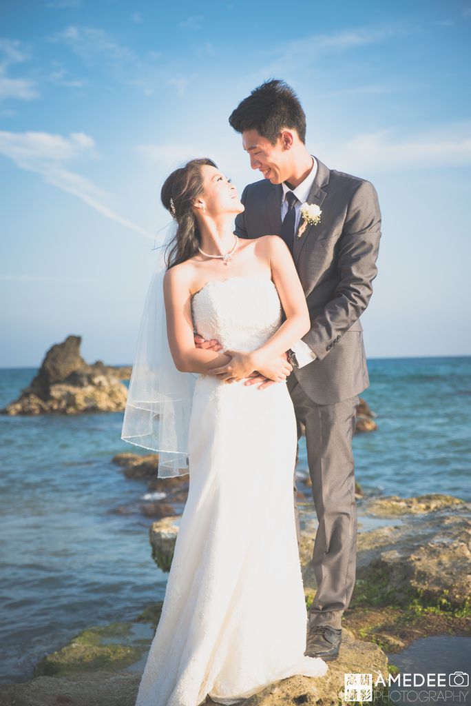 Cherilyn %26; Brandon在墾丁帆船石的婚禮攝影