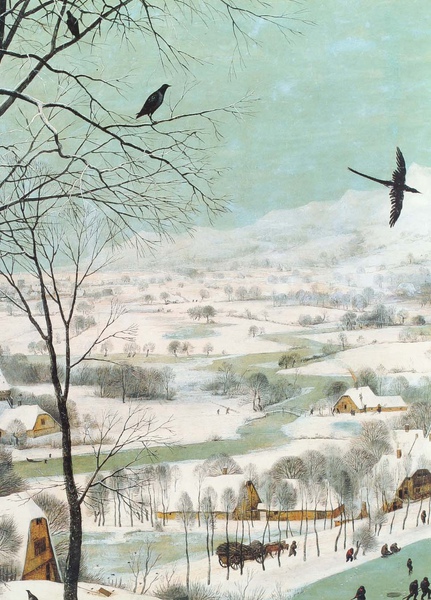 Pieter Bruegel the Elder_1565_Hunters in Snow_detail(4).JPG