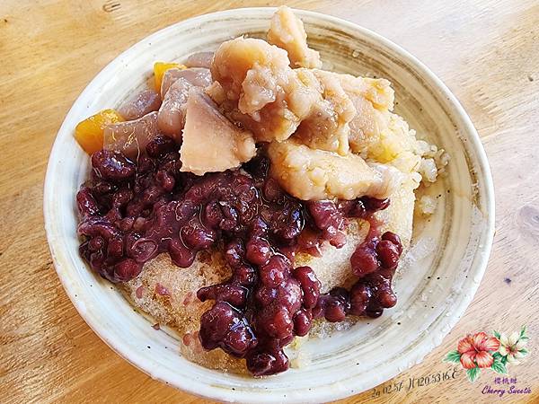 恆春芋頭之家@蜜芋頭大塊且鬆軟綿密 刨冰配料放的大器 糖水甜