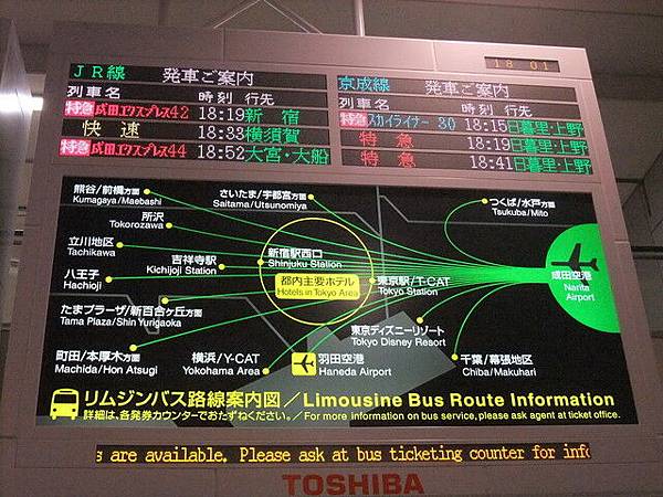 成田空港周邊交通