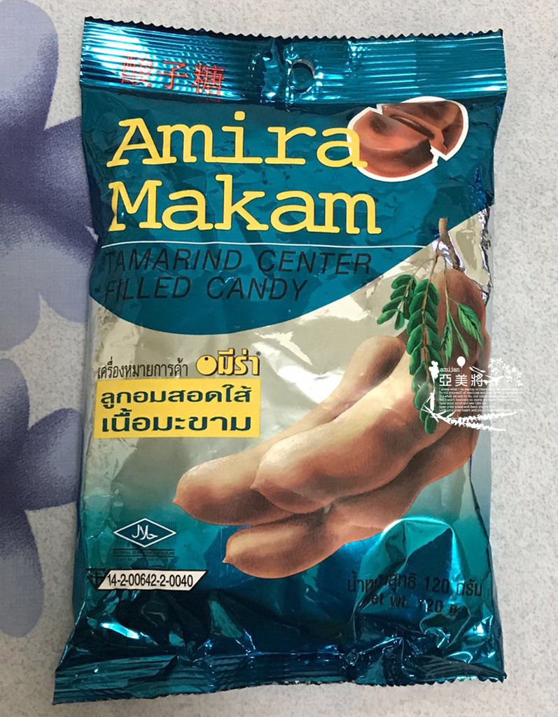 【泰國】亞美將私心推薦的泰國必買伴手禮-零食篇
