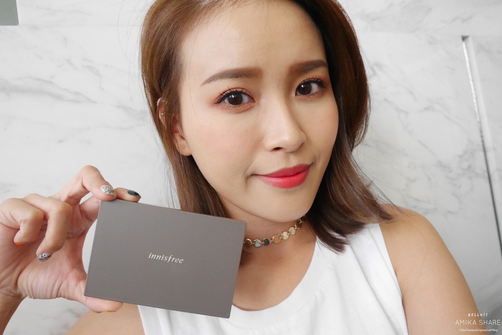 彩妝|innisfree『My Palette』一盤搞定!12色試色大公開♡兩種彩妝示範:)