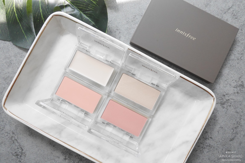 彩妝|innisfree『My Palette』一盤搞定!12色試色大公開♡兩種彩妝示範:)