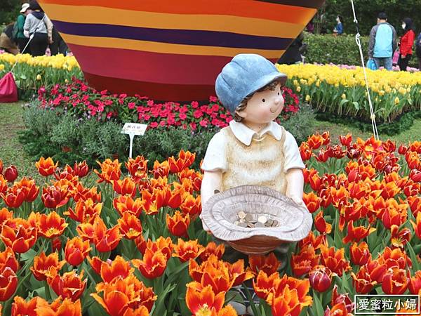 【旅食.士林】日荷土異國鬱金香爭奇鬥艷!士林官邸賞鬱金香花海