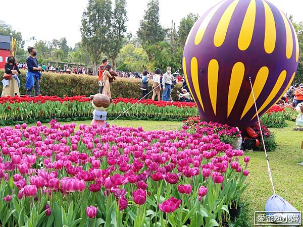 【旅食.士林】日荷土異國鬱金香爭奇鬥艷!士林官邸賞鬱金香花海