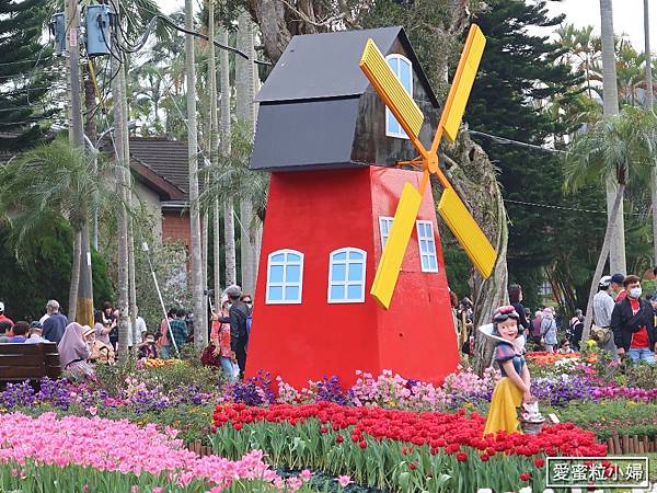 【旅食.士林】日荷土異國鬱金香爭奇鬥艷!士林官邸賞鬱金香花海