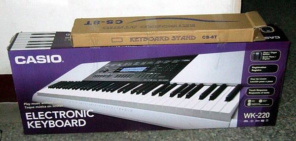 casio wk220 A