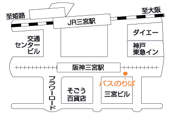 神戶三宮下車處