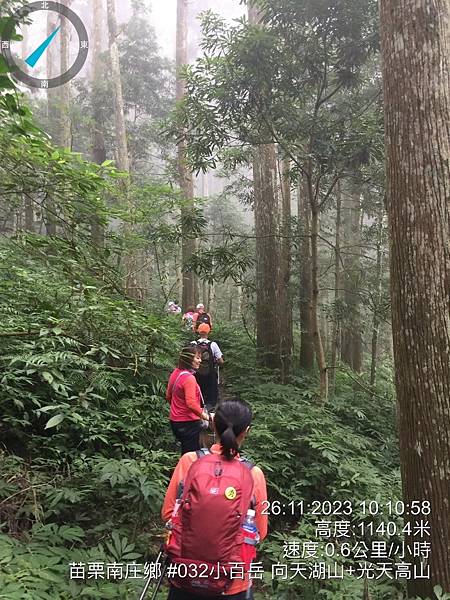 20231126 苗栗南庄鄉 向天湖山 光天高山