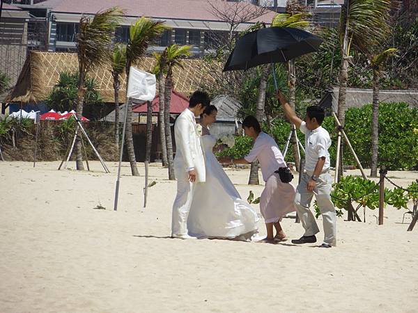 還遇到有日本人來這裡拍婚紗