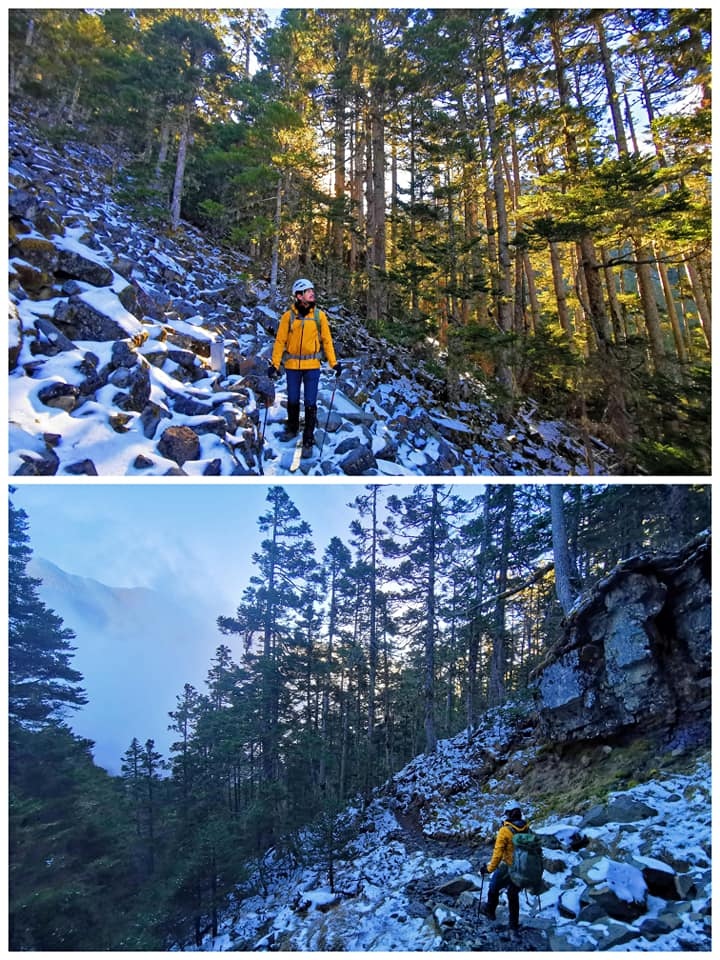 陽光、白雪、黑森林~雪山圈谷玩雪趣