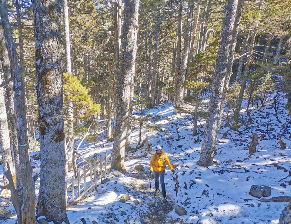 陽光、白雪、黑森林~雪山圈谷玩雪趣