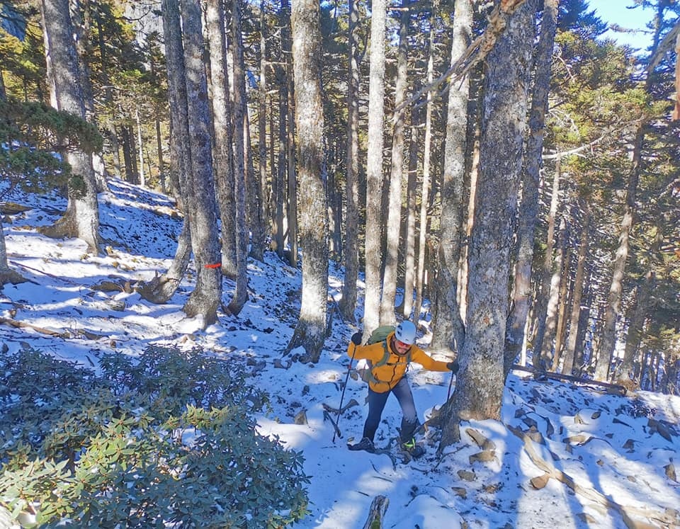 陽光、白雪、黑森林~雪山圈谷玩雪趣