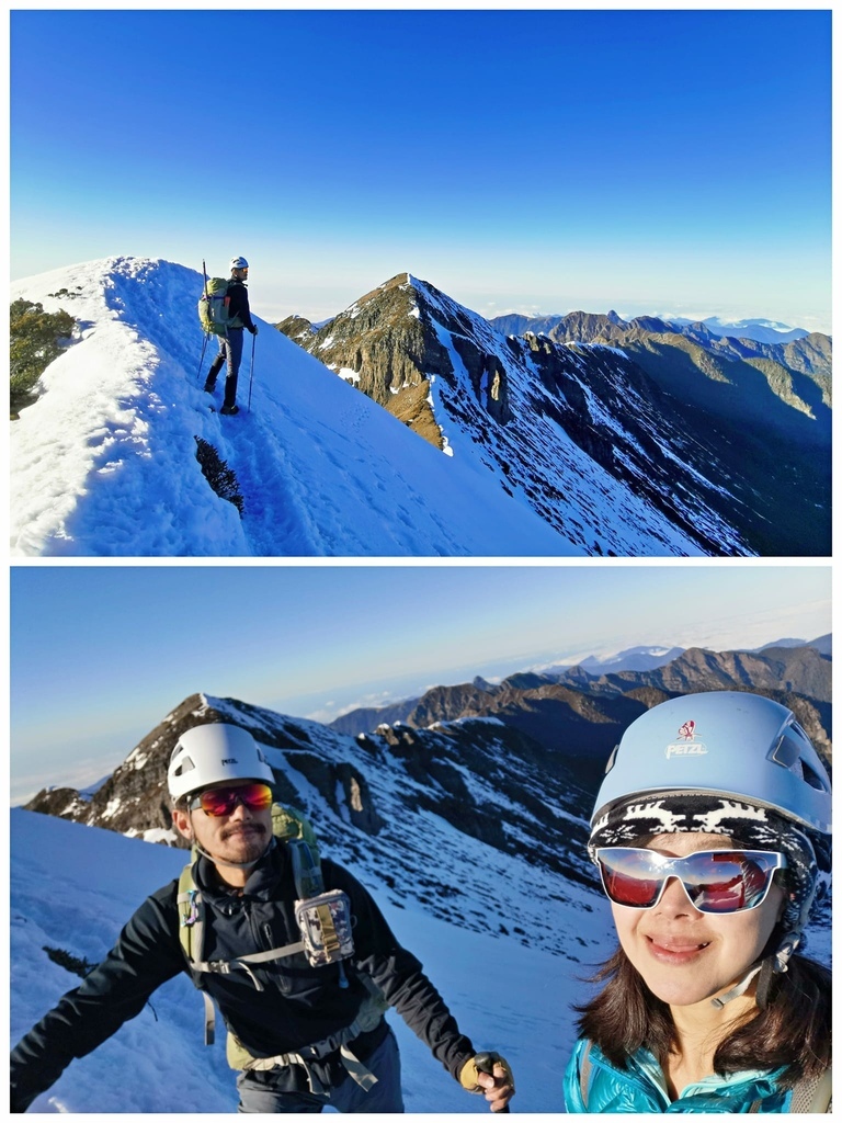 雪山單登~雪登雪山主峰~綿長陡峭，險峻又美麗的非傳統路線，站