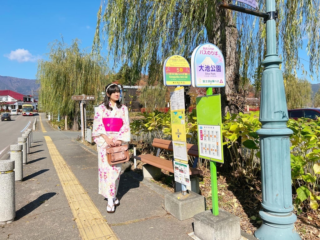 東京自助賞楓行2~河口湖篇~西湖療癒之里根場、楓葉迴廊、租單