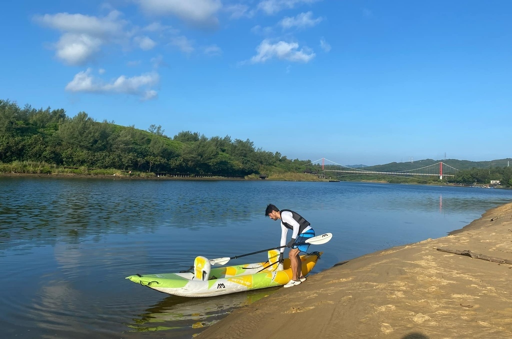 福隆雙溪河晨划~日出、福隆沙雕、亞馬遜河美景～三個願望一次滿