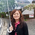 下雨...在日本買的雨傘~*