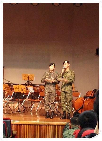 111116 長旨洞 韓國兒童協會禮堂(特戰司秋季音樂會)