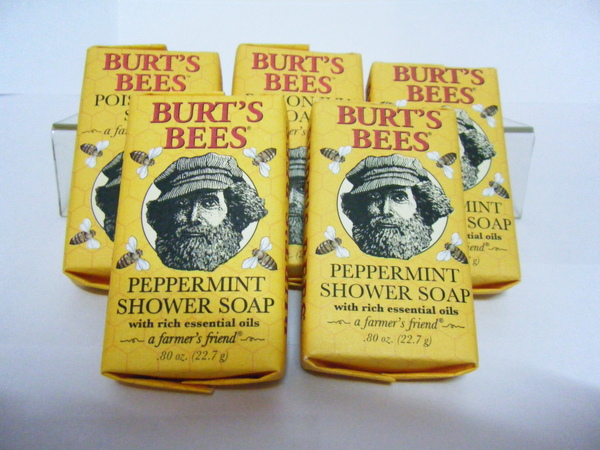 burt's BEES 薄荷去角質沐浴皂