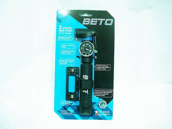 BETO CAH-030PG 有胎壓錶 高壓打氣筒~二行程聰明氣嘴 BETO CAH-030PG 有胎壓錶 高壓打氣筒~二行程聰明氣嘴