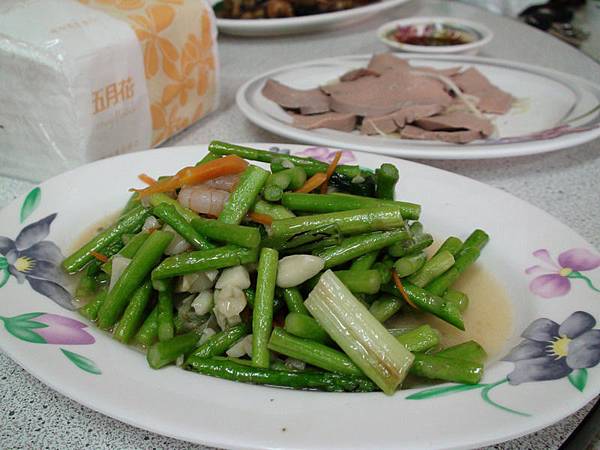 台南擔仔麵-蘆筍