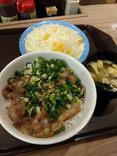 南西三越 Matsuya 松屋-蔥香豬燒肉飯 NT140.jpg