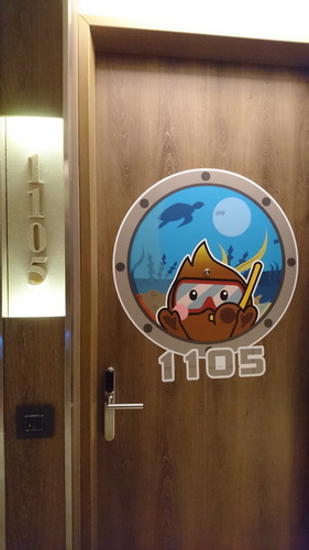 新北市貢寮區~福容大飯店福隆(精緻和洋客房之海洋奇緣主題房)
