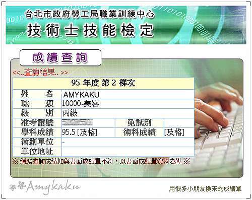 分享 丙級美容應考經驗談 上 Amykaku 痞客邦