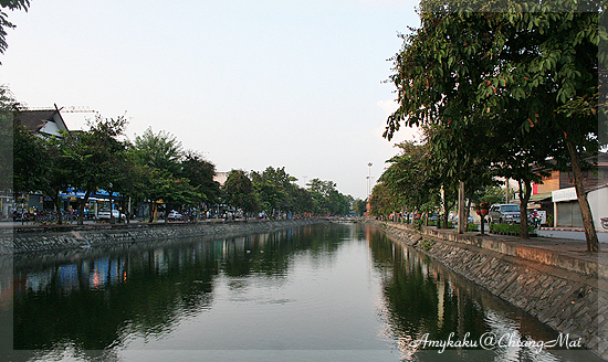 The moat of old city